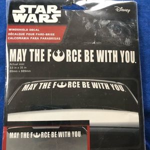Star Wars Window decal